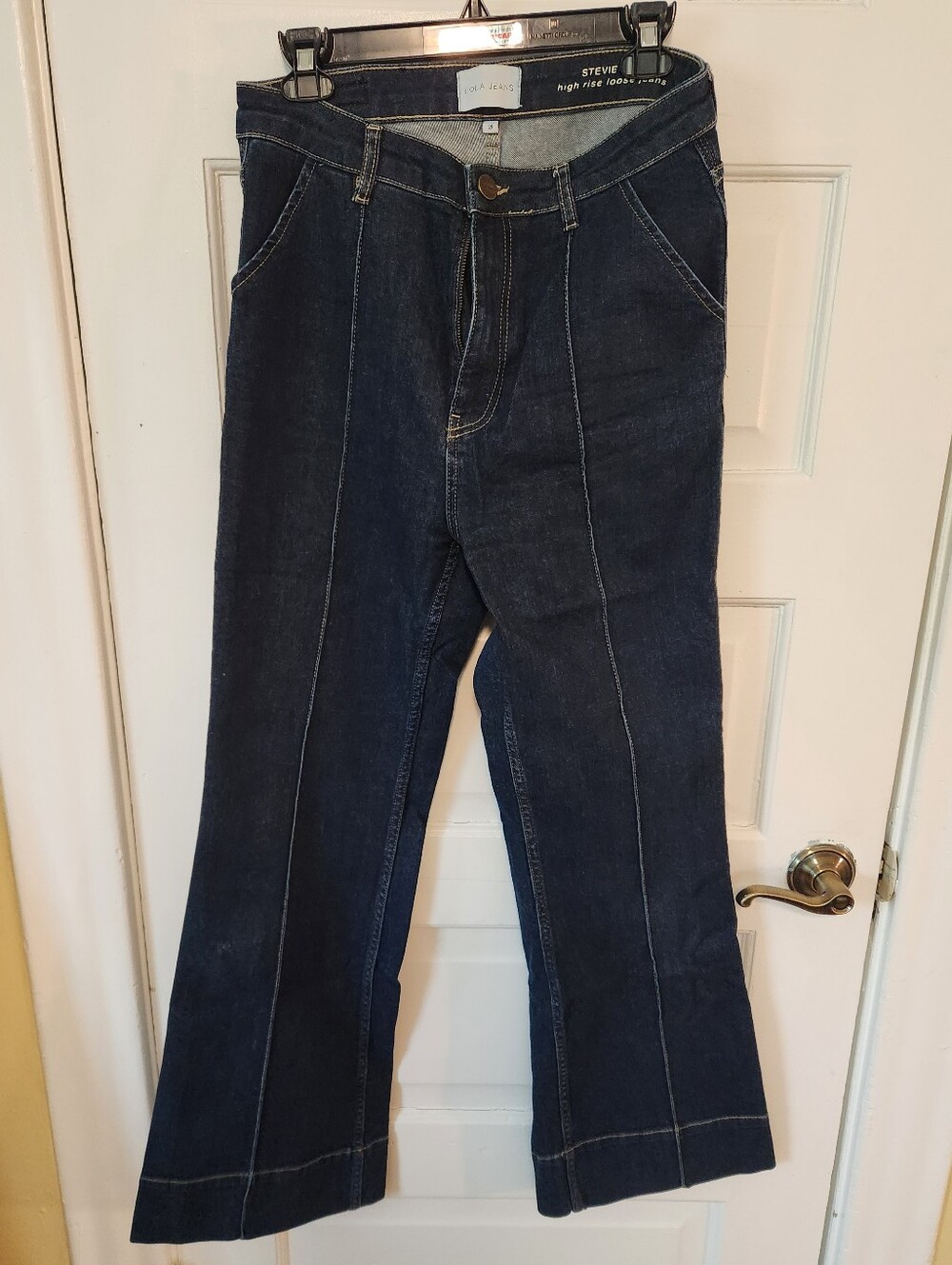 Lola Jeans Stevie-DRB Dark Indigo High-Rise Jeans Loose JEANS
